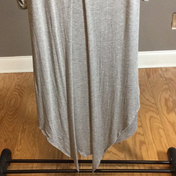 L Krazy Kat gray overlay knit dress - Picture 7 of 15